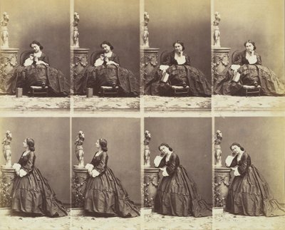 Berthe, 1862 da Andre Adolphe Eugene Disderi
