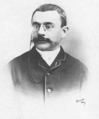 Delcasse, c. 1893 da Andre Adolphe Eugene Disderi