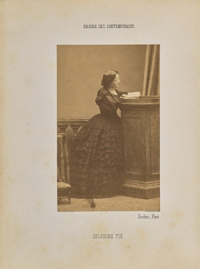 Delphine Fix da Andre Adolphe Eugene Disderi