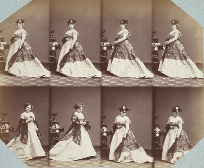 Demi-Monde I 56, 1858-68 da Andre Adolphe Eugene Disderi