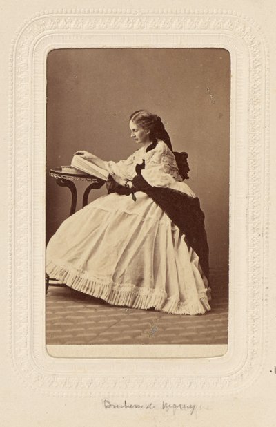 Duchessa di Morny [nata Troubetskoi, figlia illegittima di Nicola I]. da Andre Adolphe Eugene Disderi