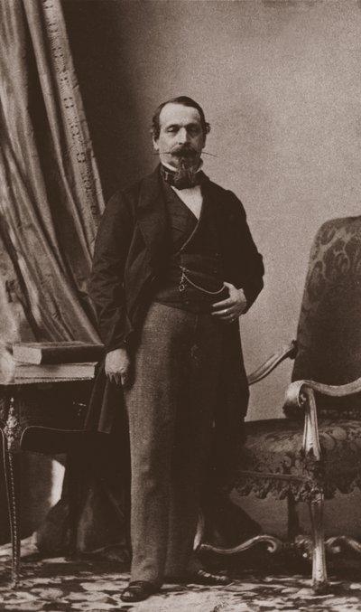 Imperatore Napoleone III, c.1860 da Andre Adolphe Eugene Disderi
