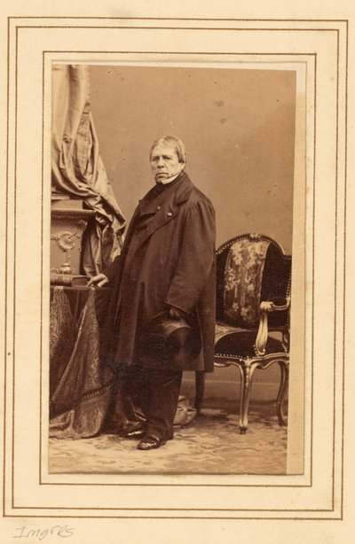 [Jean Auguste Dominique] Ingres pittore (1780 - 1867) da Andre Adolphe Eugene Disderi