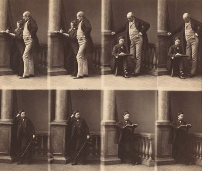 Monsieur Jadin e Figlio da Andre Adolphe Eugene Disderi