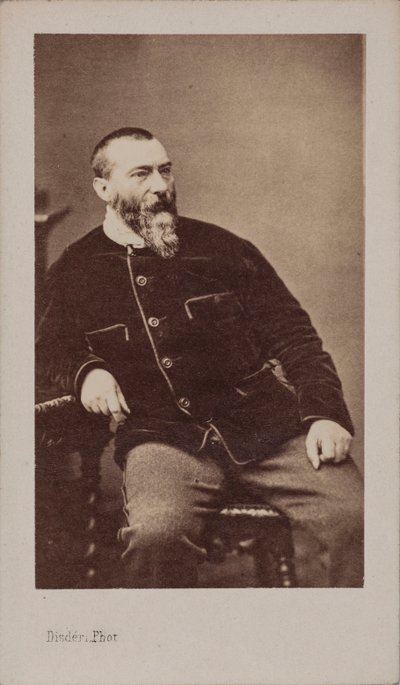 Ritratto di Alphonse Karr 1808-1890 da Andre Adolphe Eugene Disderi