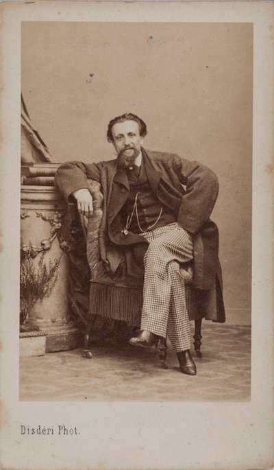 Ritratto di Arthur Kalkbrenner 1828-1869, 1869 da Andre Adolphe Eugene Disderi