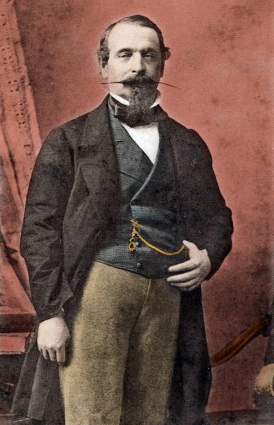 Ritratto di Napoleone III (Luigi Napoleone Bonaparte) da Andre Adolphe Eugene Disderi