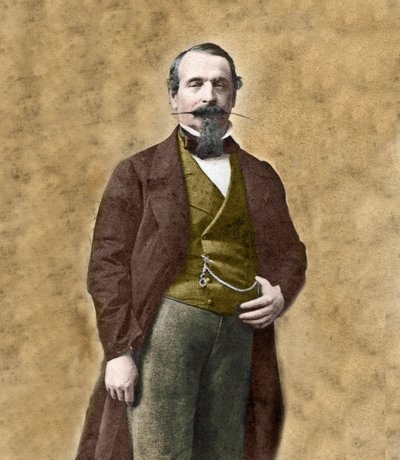 Ritratto di Napoleone III (Luigi Napoleone Bonaparte) da Andre Adolphe Eugene Disderi