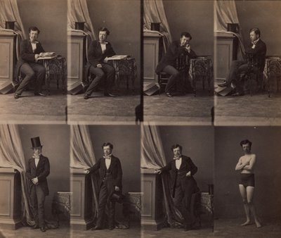 Principe Lobkowitz, 1858 da Andre Adolphe Eugene Disderi