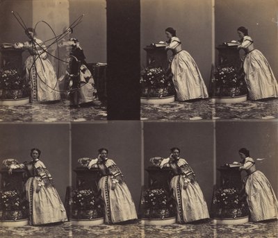 V Queniaus, maggio-giugno 1860 da Andre Adolphe Eugene Disderi
