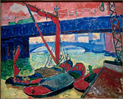 Barche sul Tamigi (ponte di Southwark) da Andre Derain