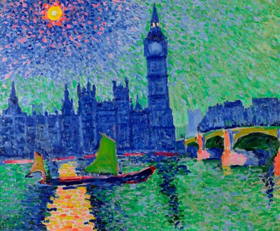 Big Ben, Londra, 1906-7 circa (olio su tela) da Andre Derain
