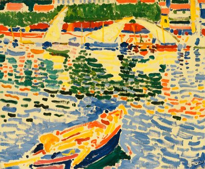 Barche al porto di Collioure, 1905 circa (olio su tela) da Andre Derain