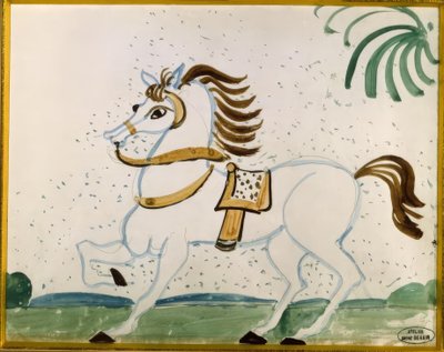 Cavallo bardato da Andre Derain