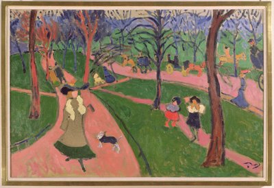 Hyde Park, 1906 circa (olio su tela) da Andre Derain