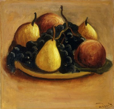 Pere, pesche e uva; Poires, Peches et Raisins da Andre Derain
