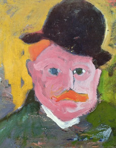 Ritratto di Maurice de Vlaminck (1876-1958) 1905 (olio su tela) da Andre Derain