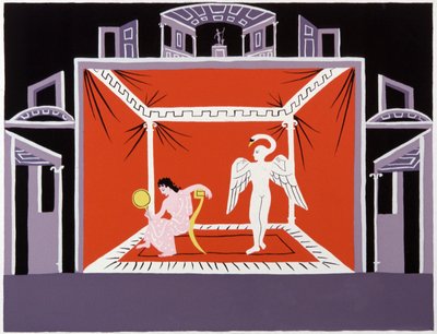 Religione. Mitologia greca. Leda e il cigno da Andre Derain