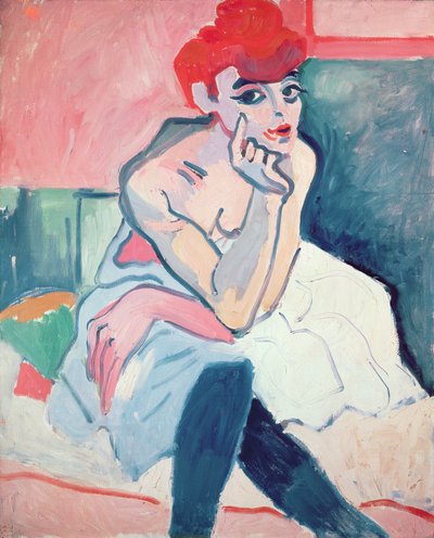 La ballerina, 1910 circa (olio su tela) da Andre Derain
