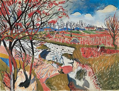 Vigneti in primavera da Andre Derain