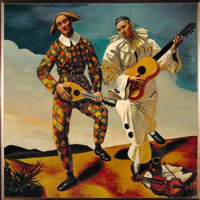 Due clown da Andre Derain