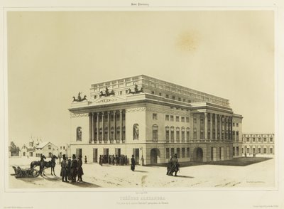 Teatro Aleksandrinskij a San Pietroburgo da Andre Durand