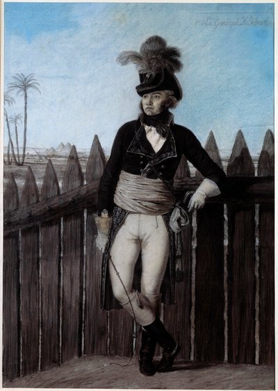 Ritratto di Jean Baptiste Kléber (1753-1800) in Egitto nel 1798-1799, Generale in Capo dell
