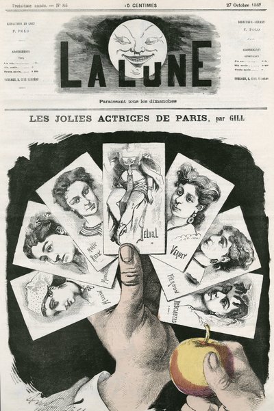 Caricatura di Gill, in "La Lune", 27 ottobre. da Andre Gill