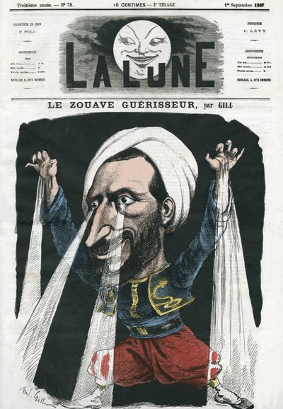 Caricatura di Gill, in 