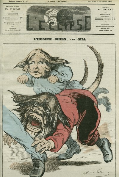 Caricatura di "L