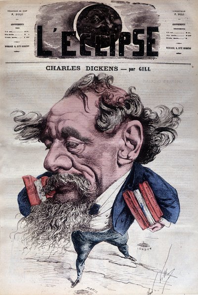 Charles Dickens - di Gill in "L