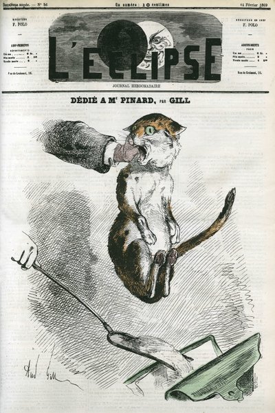 Dedicato a Madame Pinard. Copertina in "L