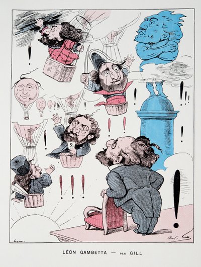 Leon Gambetta, da Histoire de la Troisieme Republique, Vol. I, l