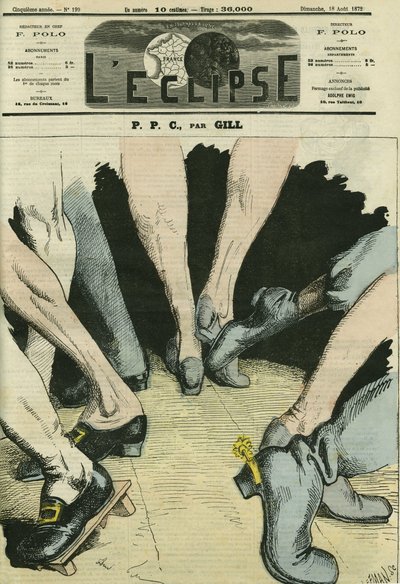 Les vieux parties. Copertina in “L