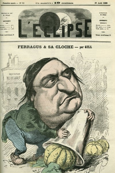 Louis Ulbach detto Ferragus, redattore capo del giornale 