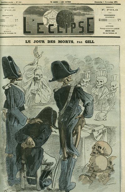 Il giorno dei morti, Napoleone III (1808-1873) giudicato davanti a un