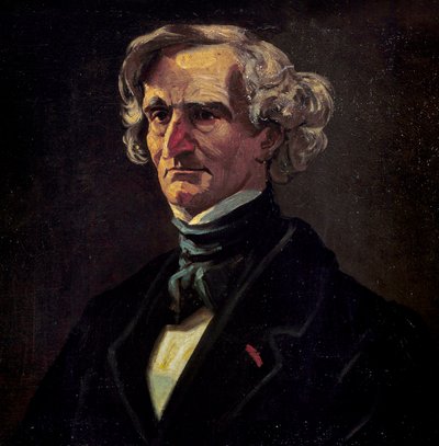 Ritratto di Hector Berlioz (1803-1869), compositore francese (dettaglio) da Andre Gill