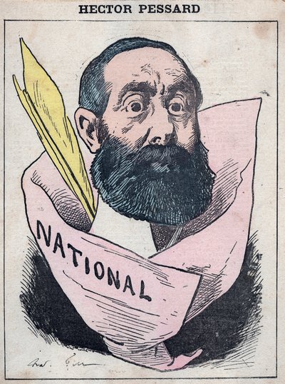 Ritratto di Hector Pessard, giornalista francese e proprietario del giornale 