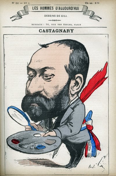 Ritratto di Jules Castagnary (1830-1888), politico, avvocato, giornalista, dilettante e critico d