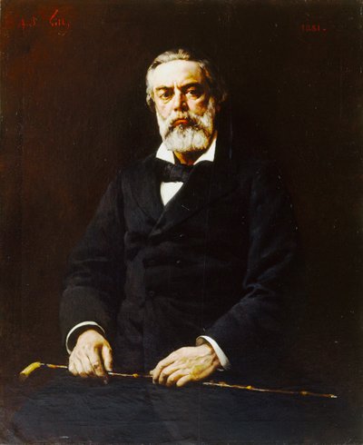 Ritratto di Jules Vallès 1832-1885, 1881 da Andre Gill