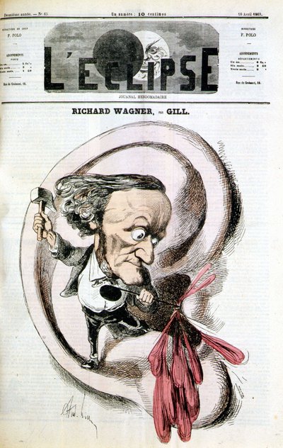 Richard Wagner - di Gill, in "L