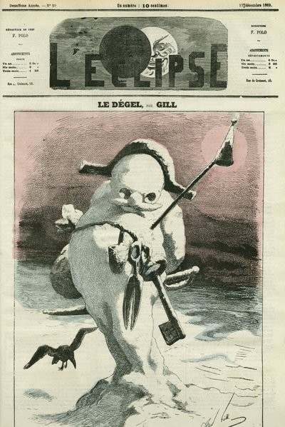 Il disgelo, evocazione della situazione politica del governo di Napoleone III, 