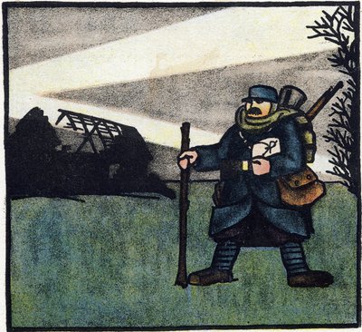 Prima Guerra Mondiale 1914-1918: Ritratto di un soldato dell