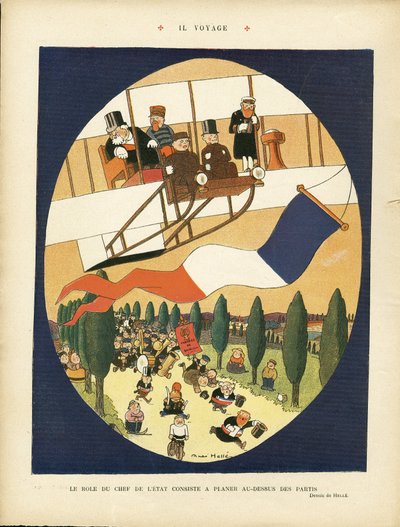 Illustrazione di Andre Helle (1875-1945) in Le Rire da Andre Helle