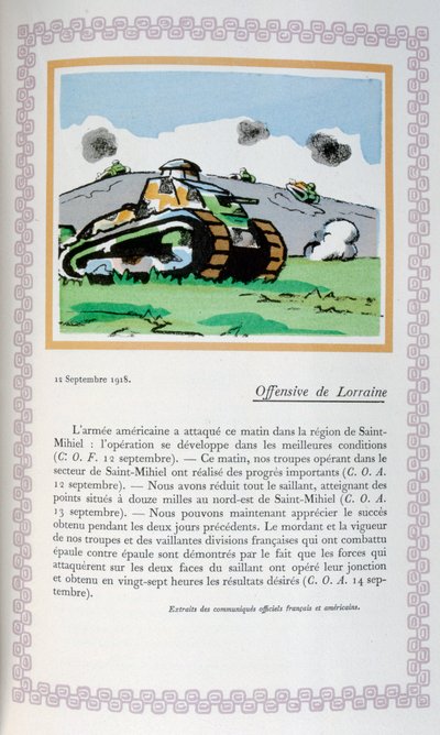 Offensiva della Lorena, 12 settembre 1918, 1919 da Andre Helle