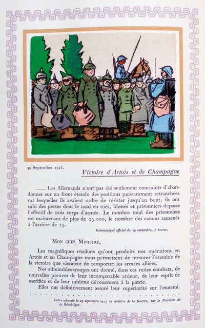 Vittoria in Artois e Champagne, 30 settembre 1915, 1919 da Andre Helle