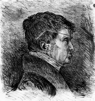 Autoritratto di Andre Marie Ampere XIX secolo da Andre Marie Ampere
