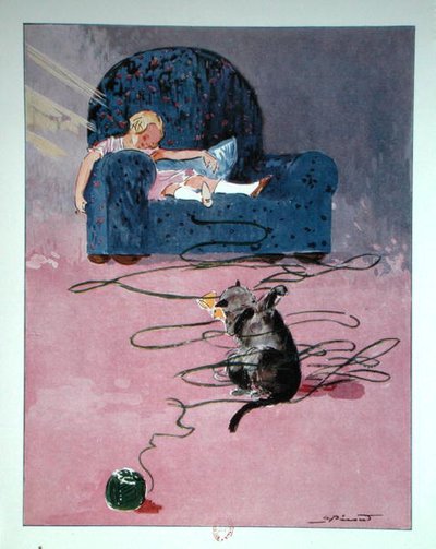 Alice che Dorme, illustrazione da 