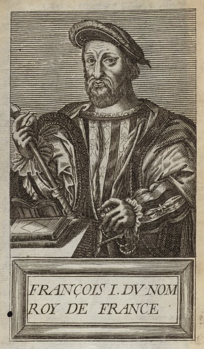 Re Francesco I di Francia da Andre Thevet