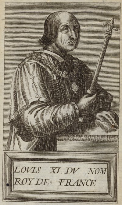 Re Luigi XI di Francia da Andre Thevet